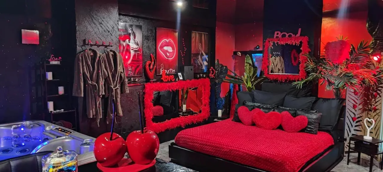 Loft Romantique Hammam Spa Privatif Playroom Grenoble Bed & Breakfast