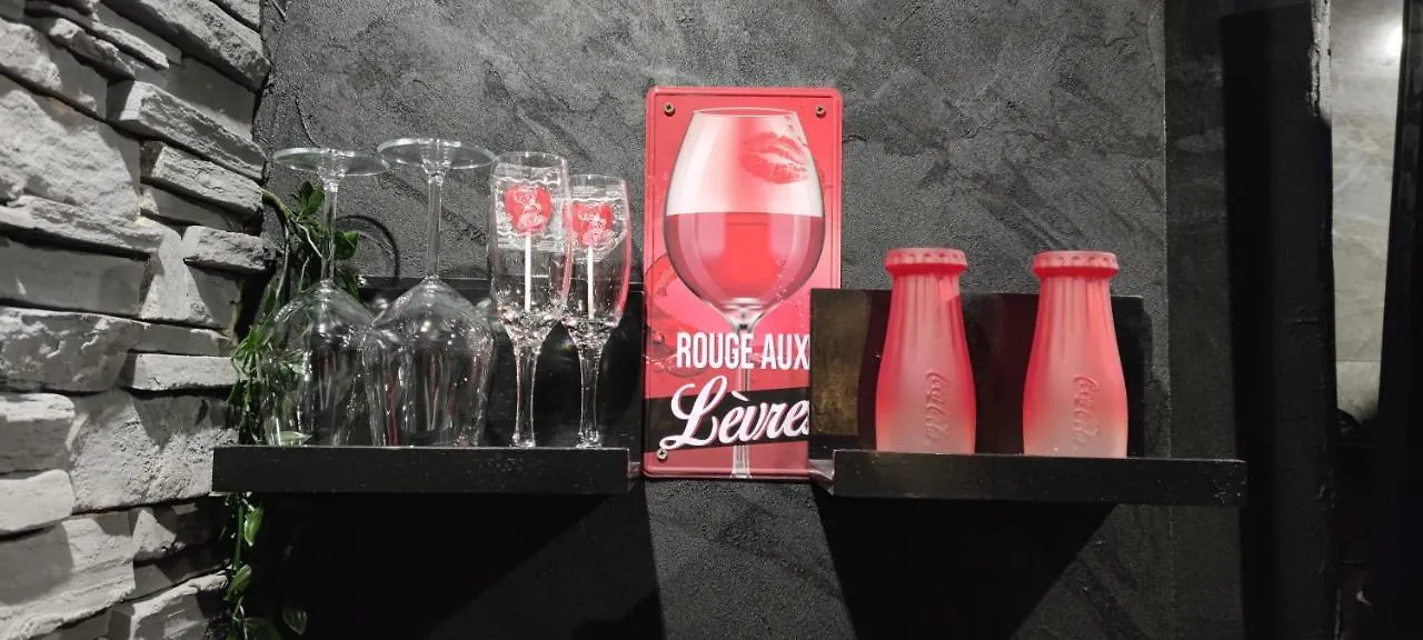 Bed & Breakfast Loft Romantique Hammam Spa Privatif Playroom Grenoble France