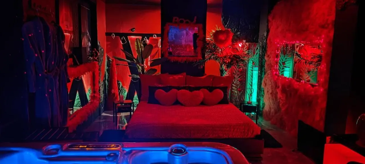 غرونوبل Loft Romantique Hammam Spa Privatif Playroom